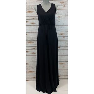 By Artisan Sleeveless Long Black Dress, XS